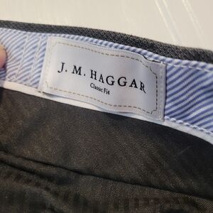 Haggar Men's Classic Fit Dress Pants - Black